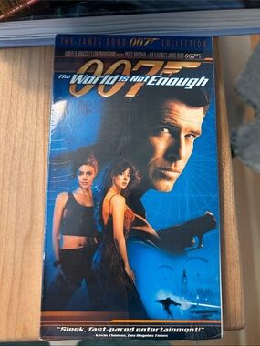 The World Is Not Enough (007) - Blue VHS Movie